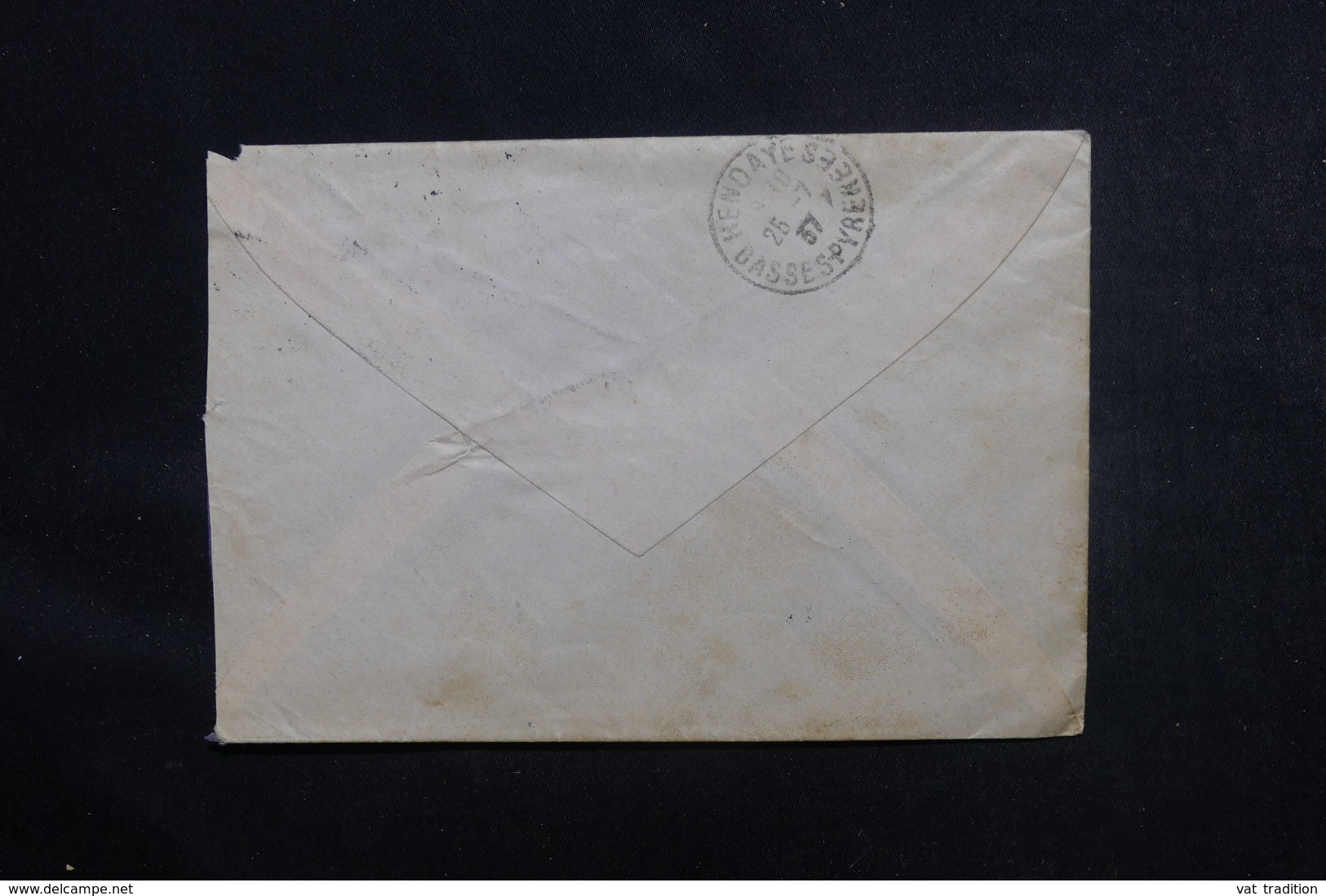 ESPAGNE - Cachet De Censure De Irun Sur Enveloppe Pour La France En 1937 - L 46873 - Marques De Censures Républicaines