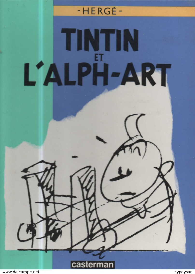 Tintin Et L'alph-art EO BE CASTERMAN  1986 (BI2) - Tintin