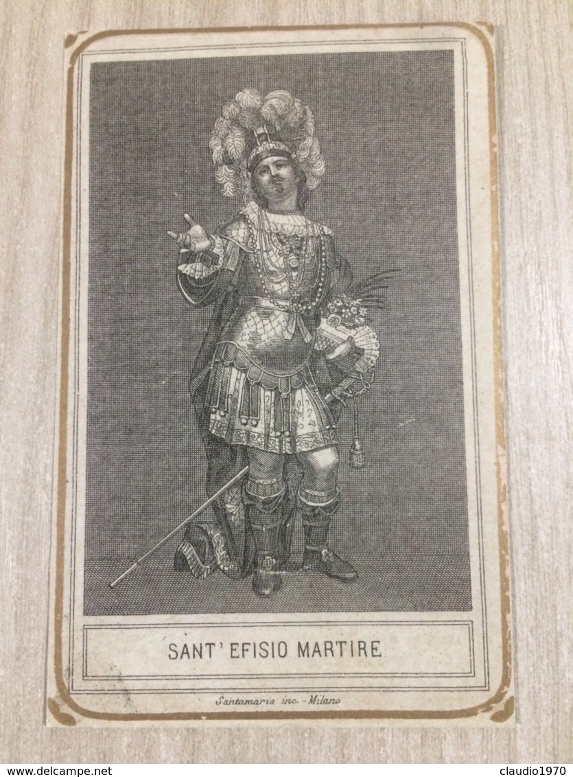 Santino Sant’ Efisio Martire - Santini