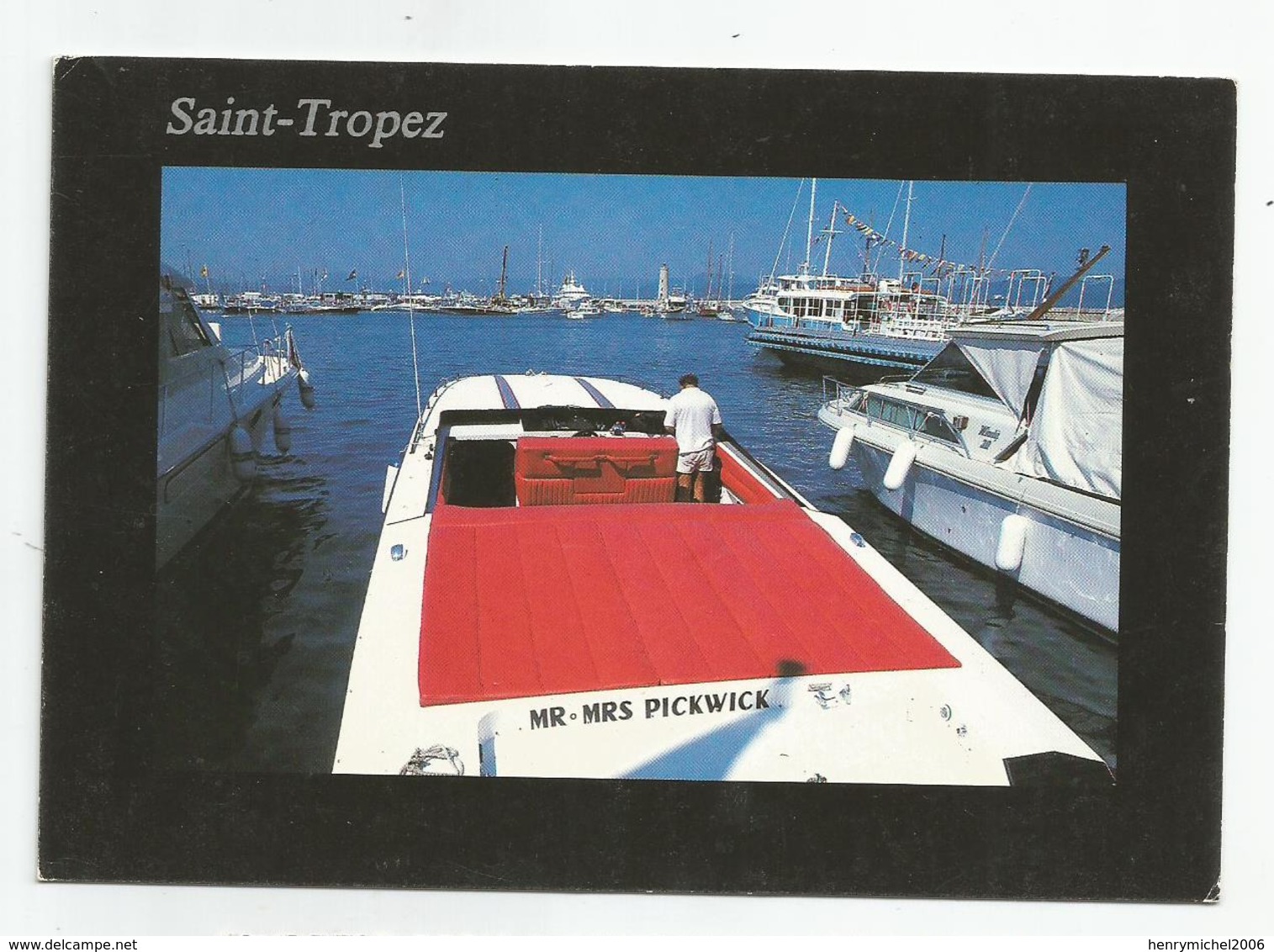 83 Var St Tropez Bateau De Luxe Mr Mrs Pickwick - Other & Unclassified