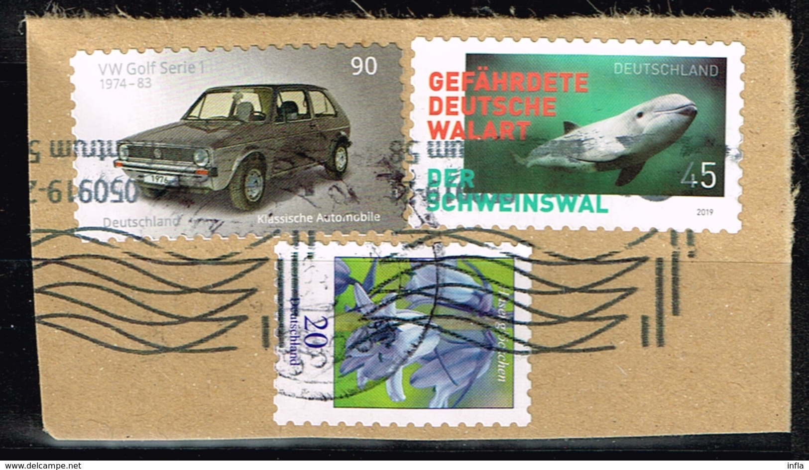 Bund 2017/18/19, Michel# 3301, 3432 + 3437 O - Used Stamps