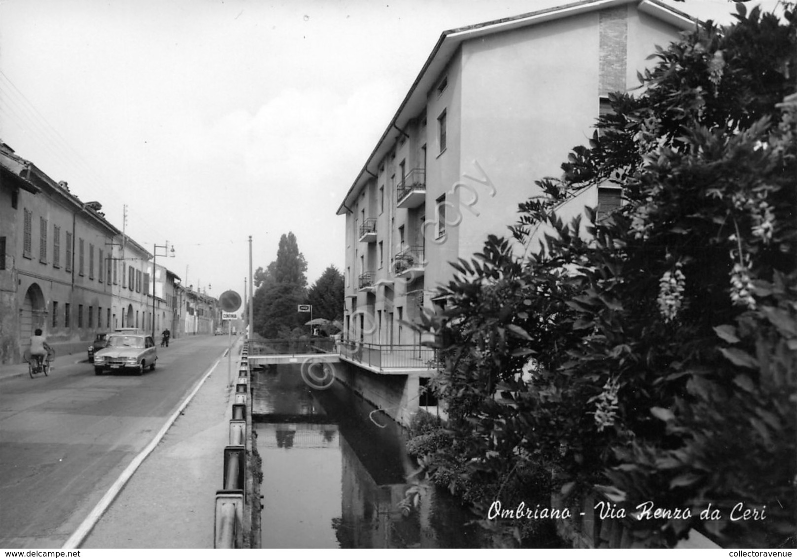 Cartolina Ombriano Via Renzo Da Ceri  (Cremona) - Cremona