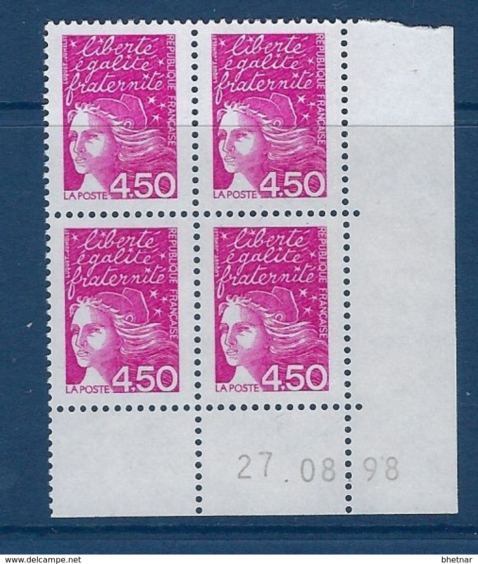 FR Coins Datés YT 3096b Type II " Marianne De Luquet 4F50 Rose " Neuf** Du 06.03.00 - 1990-1999