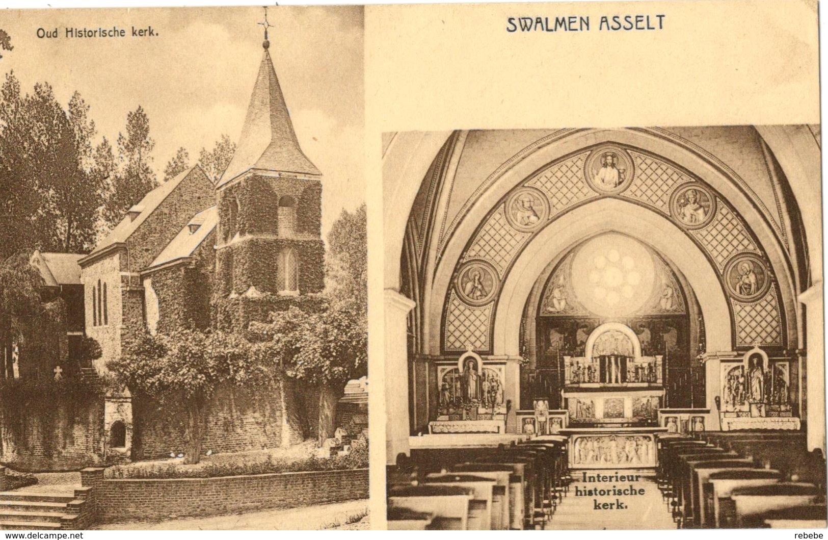 Swalmen Asselt Hist. Kerk En Interieur Kerk - Andere & Zonder Classificatie