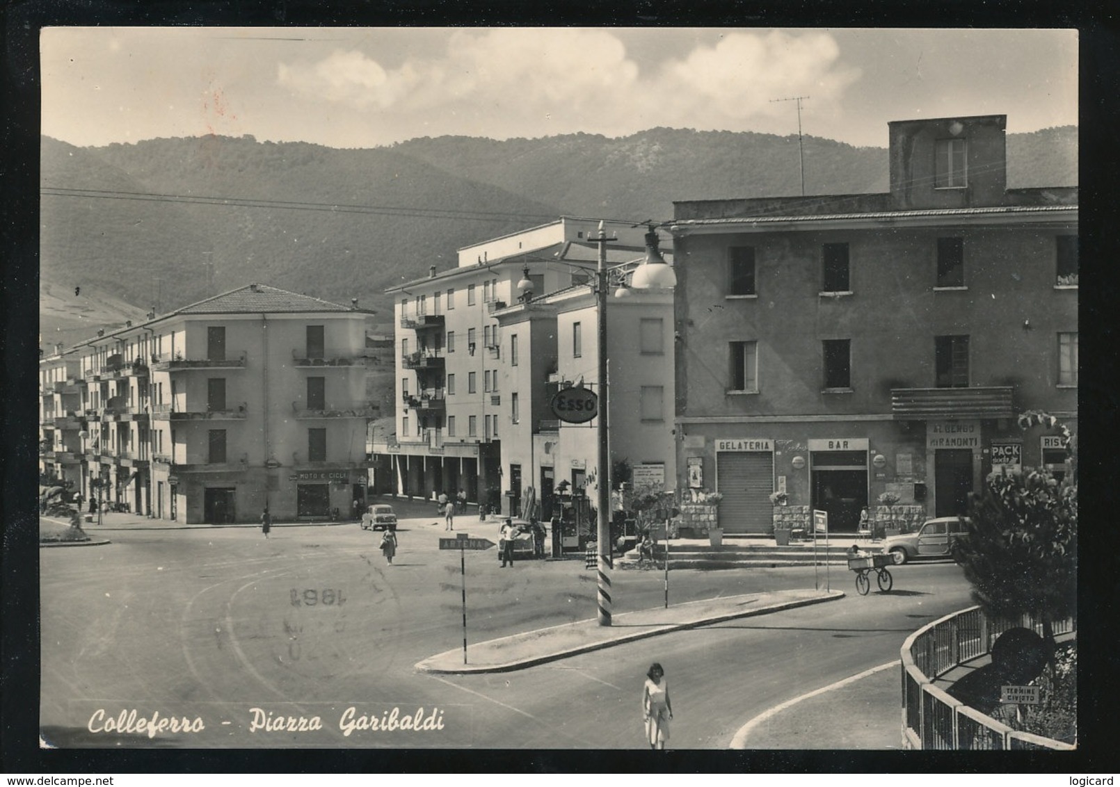 COLLEFERRO - PIAZZA GARIBALDI 1961 - Other & Unclassified