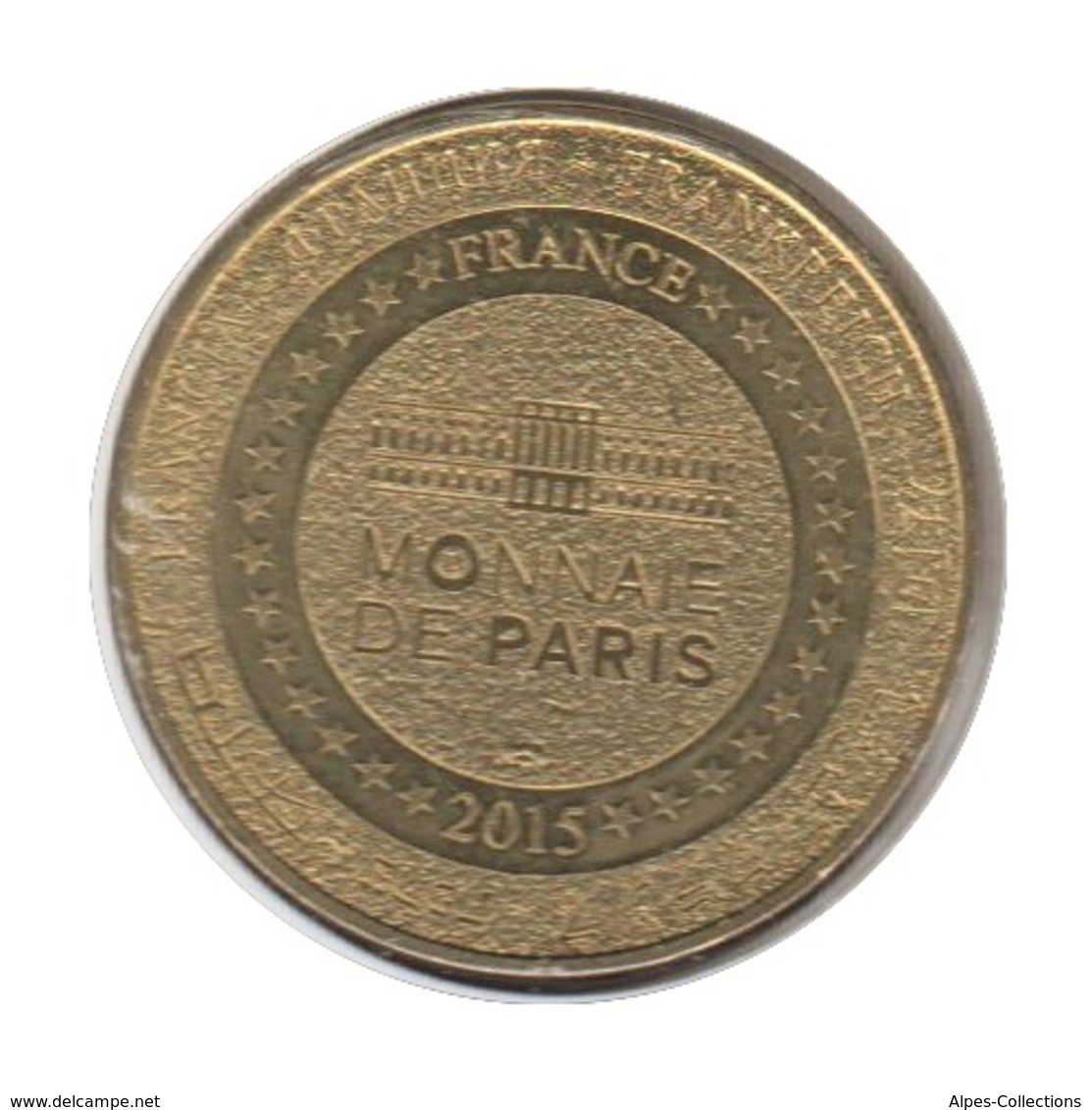 75040 - MEDAILLE TOURISTIQUE MONNAIE DE PARIS 75004 - Hôtel De Ville - 2015 - 2015