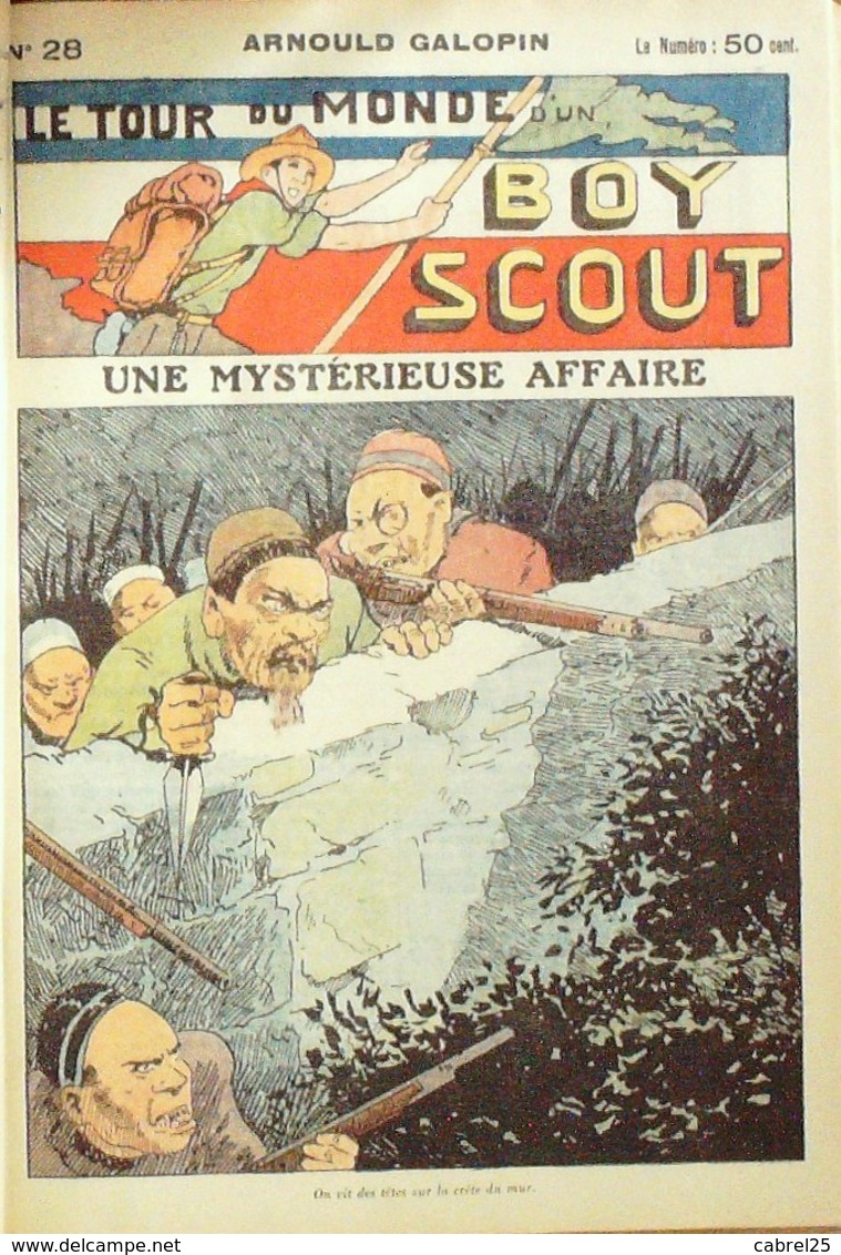 LE TOUR Du MONDE D'un BOY SCOUT-TOME 2-n° 26 Au N°50-ARNOULD GALOPIN-1922 - Andere & Zonder Classificatie