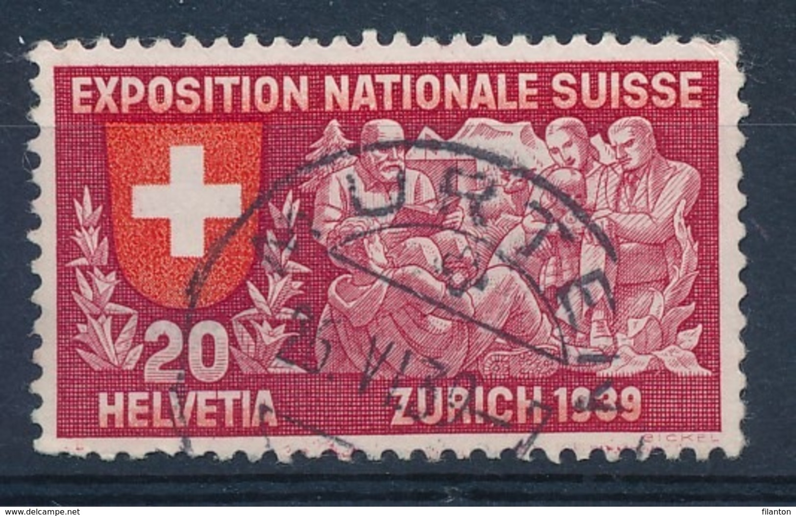 HELVETIA - Mi Nr 338 - Cachet "MURTEN" - (ref. 1591). - Used Stamps