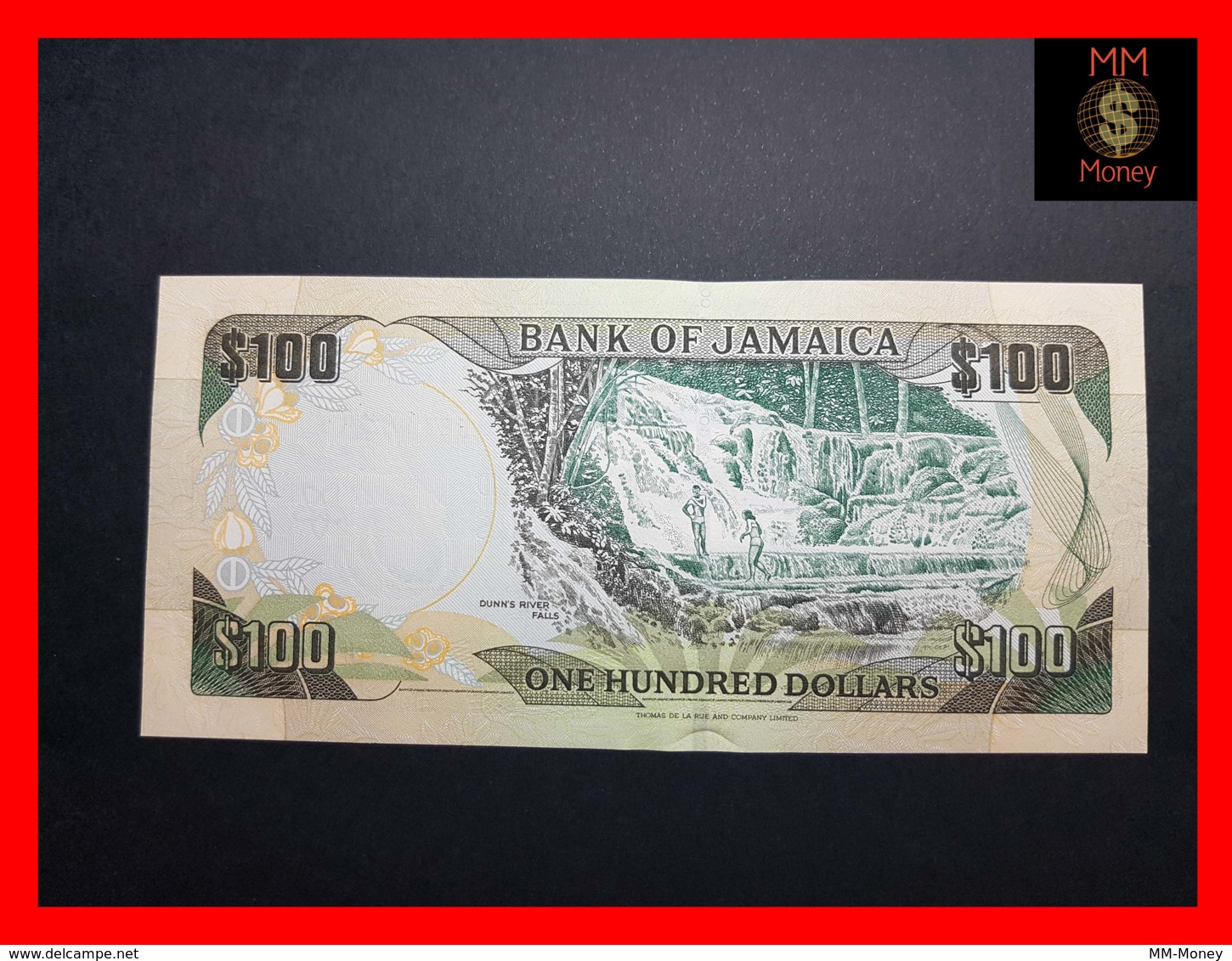 JAMAICA 100 $  15.1.2004  P. 80 D   Wmk "bird"  UNC - Jamaica