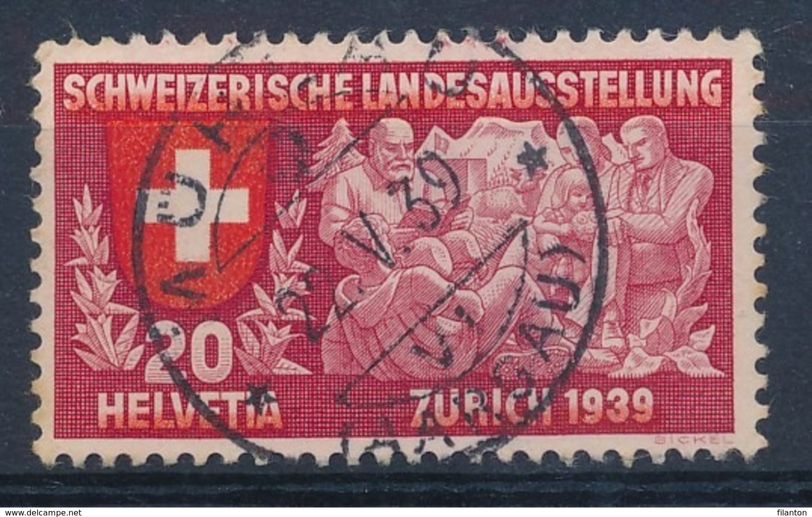 HELVETIA - Mi Nr 335 - Cachet "MURGAU" - (ref. 1608) - Used Stamps