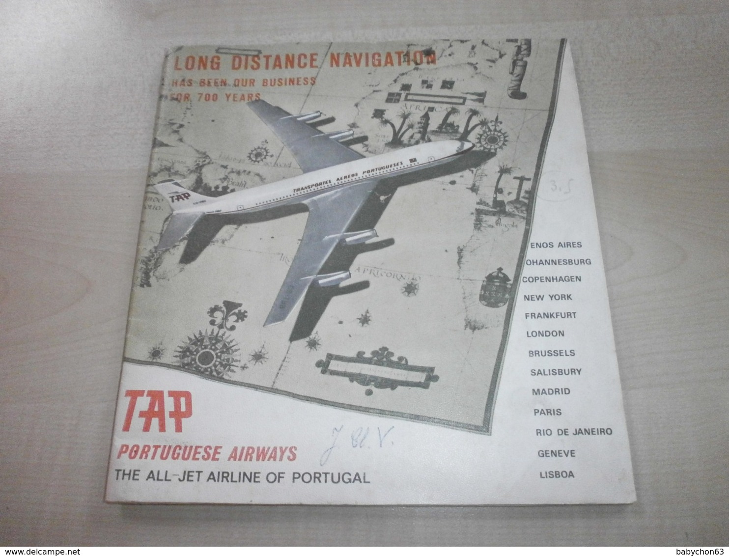 Ancien Catalogue TAP PORTUGUESE AIRWAYS - Europa