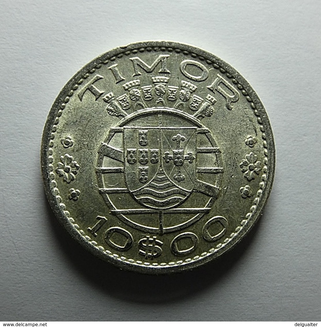 Portuguese Timor 10 Escudos 1964 Silver - Portugal