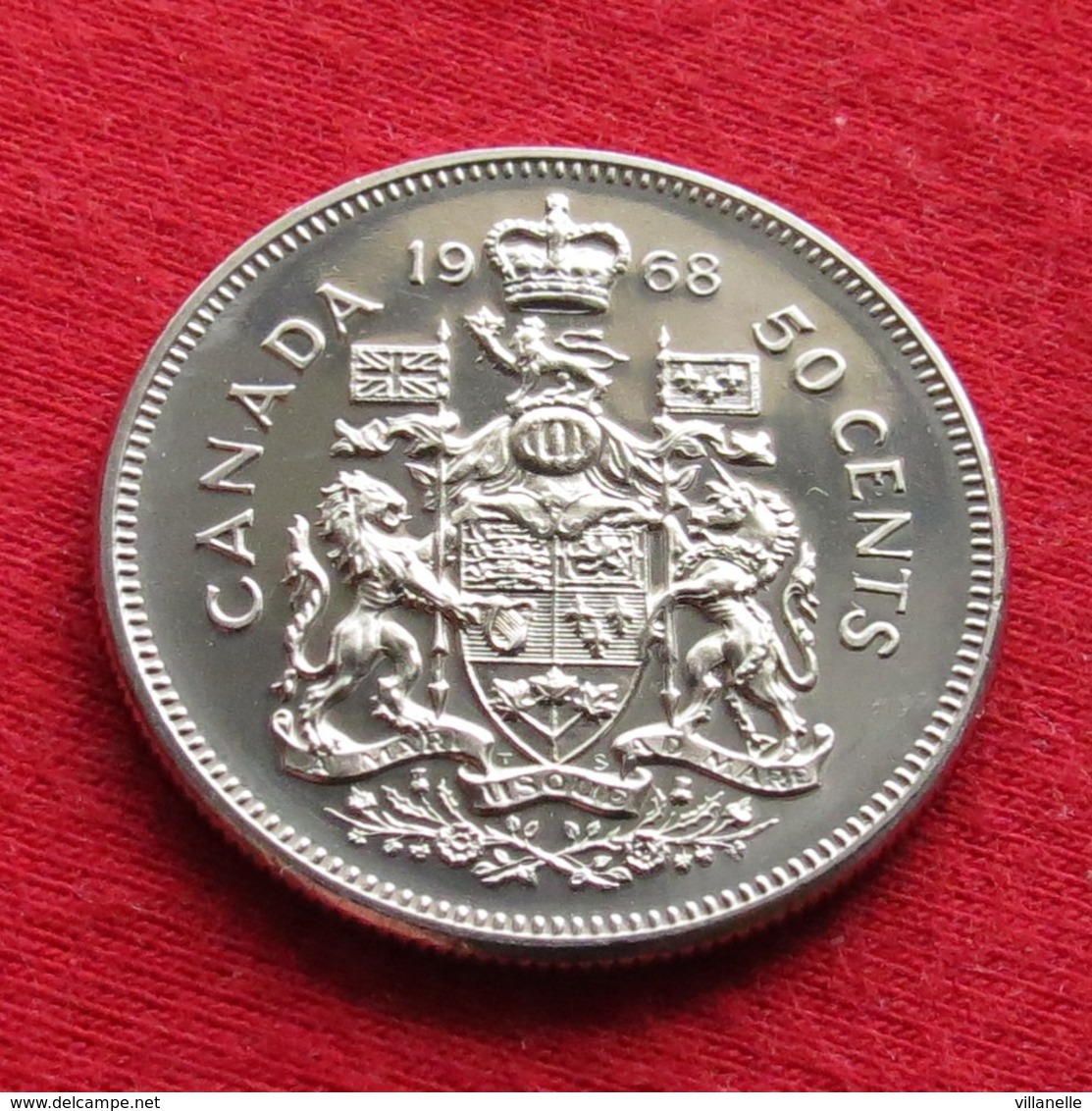 Canada 50 Cents 1968 KM# 75.1  Half Dollar - Canada