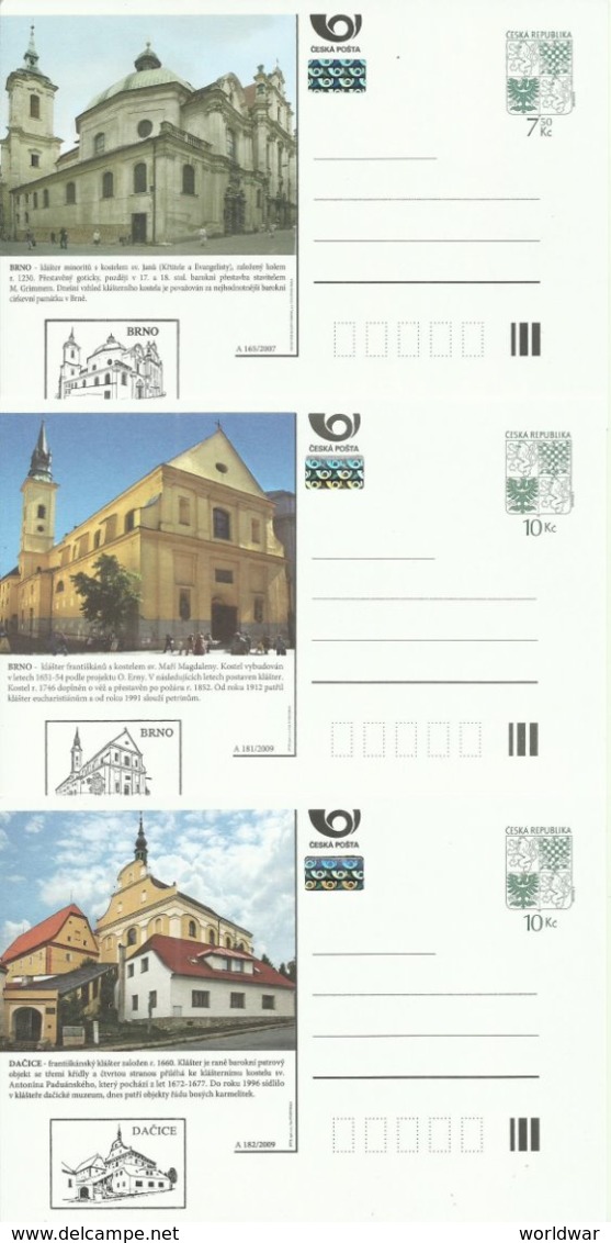 9 Different Picture Postal Cards  New - Cartoline Postali