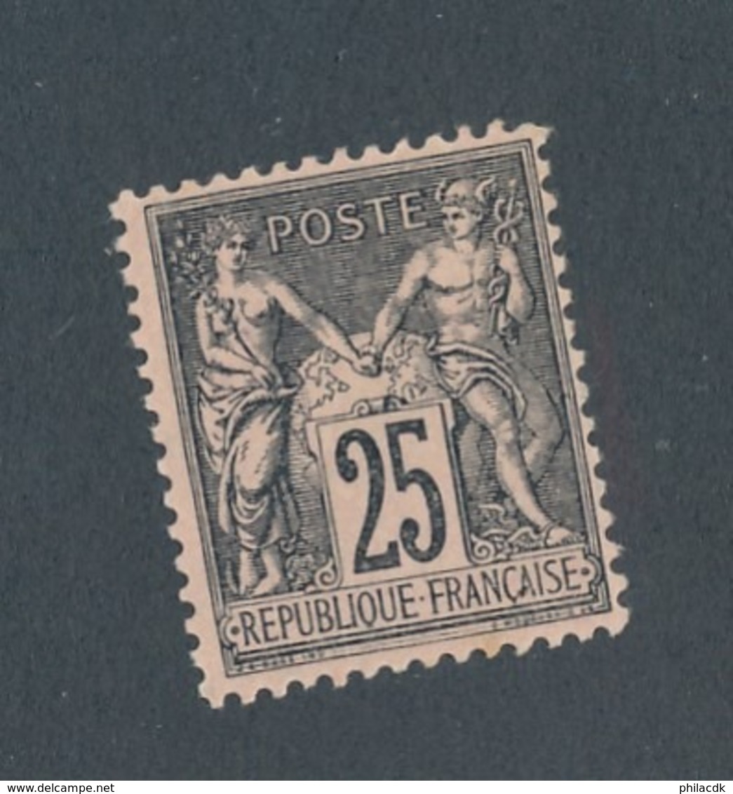 FRANCE - N°YT 97 NEUF** SANS CHARNIERE - 1886 - 1876-1898 Sage (Type II)