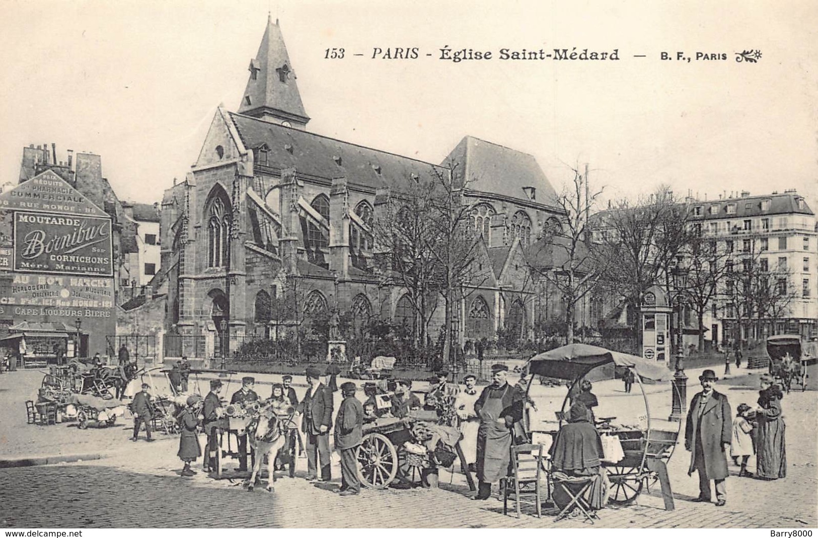 France 75 Paris  église Saint Médard      Barry 52 - Artisanry In Paris