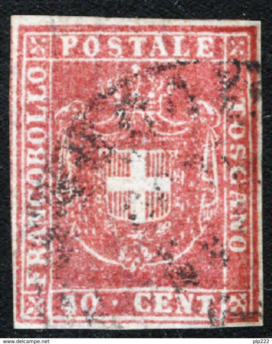 Toscana 1860 Governo Provvisorio Sass.21 O/Used VF/FF - Toscane