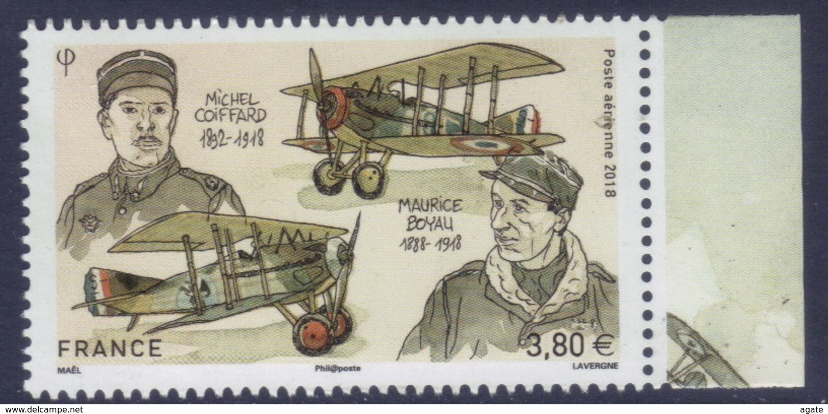 PA 82a Michel Coiffard Et Maurice Boyau (2018) Neuf** - 1960-.... Neufs