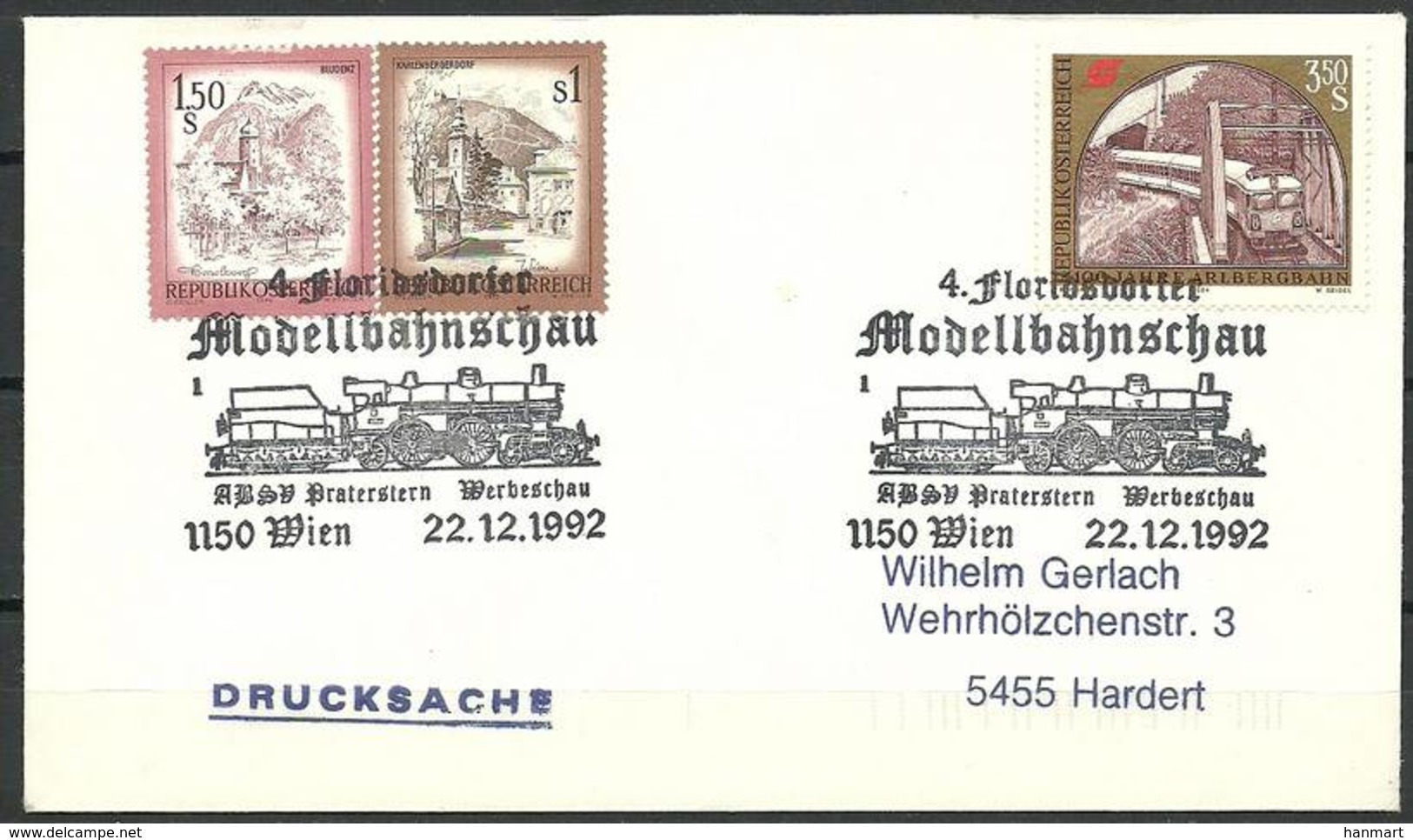 Austria 1974 Mi 1439-1476-1785 FDC ( FDC ZE1 AST1439-1476-1785dav12E ) - Churches & Cathedrals