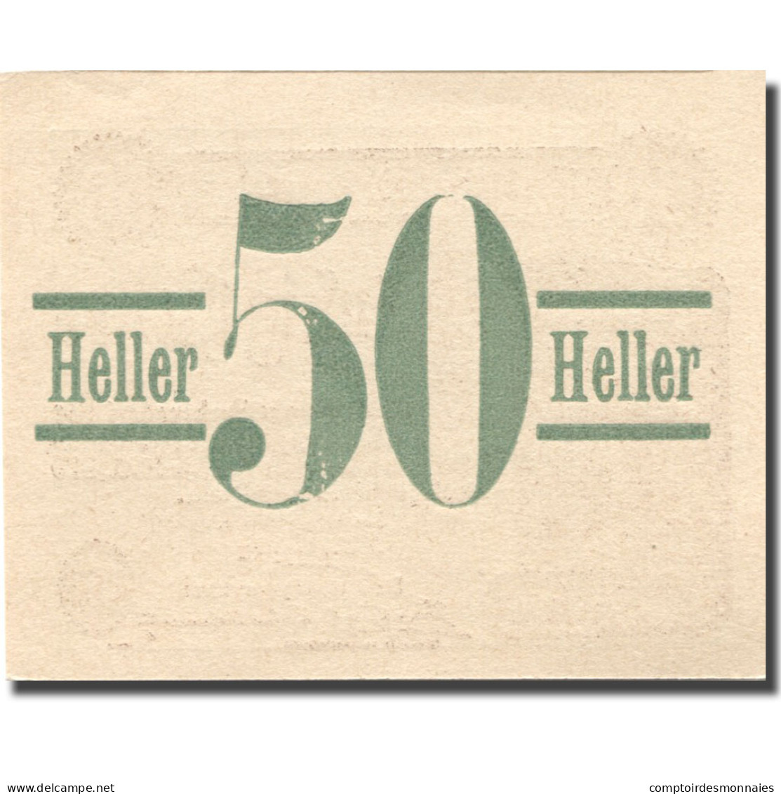 Billet, Autriche, Purkersdorf, 50 Heller, Eglise 1920-05-30, SPL Mehl:FS 801b - Austria