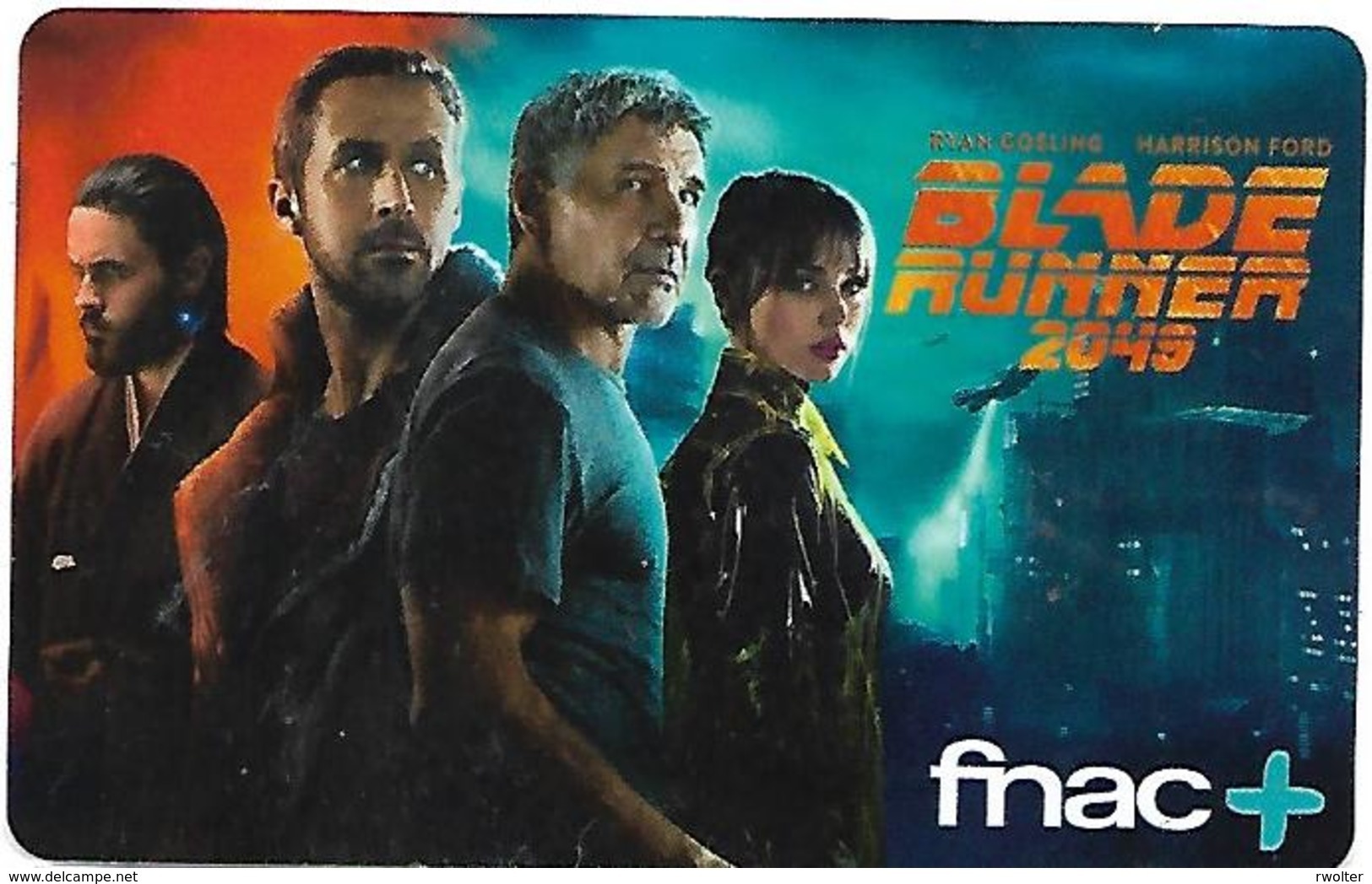 @+ Carte FNAC Fidelité + - Blade Runner 2049 - Gift And Loyalty Cards