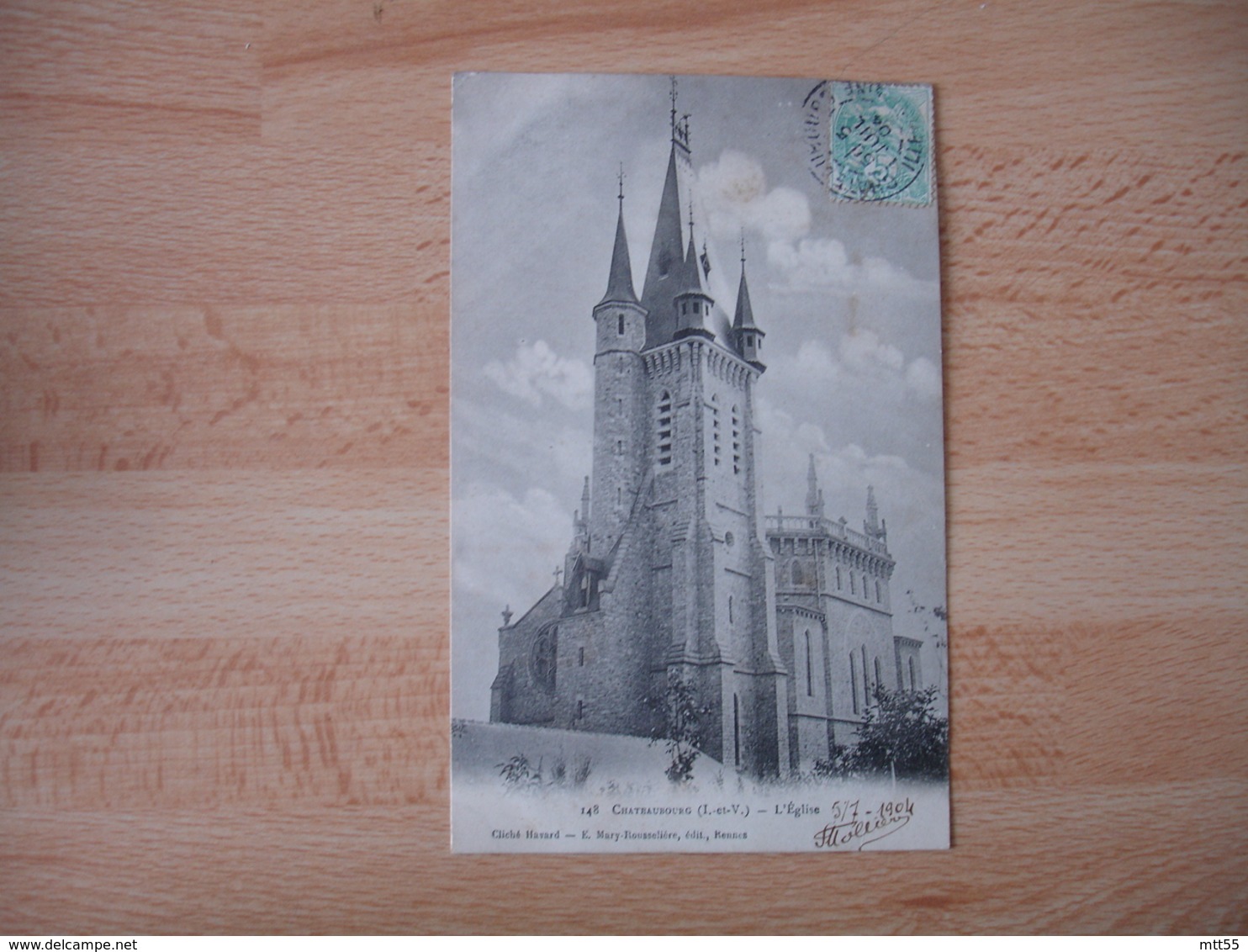 Chateaubourg Eglise 1904 - La Guerche-de-Bretagne