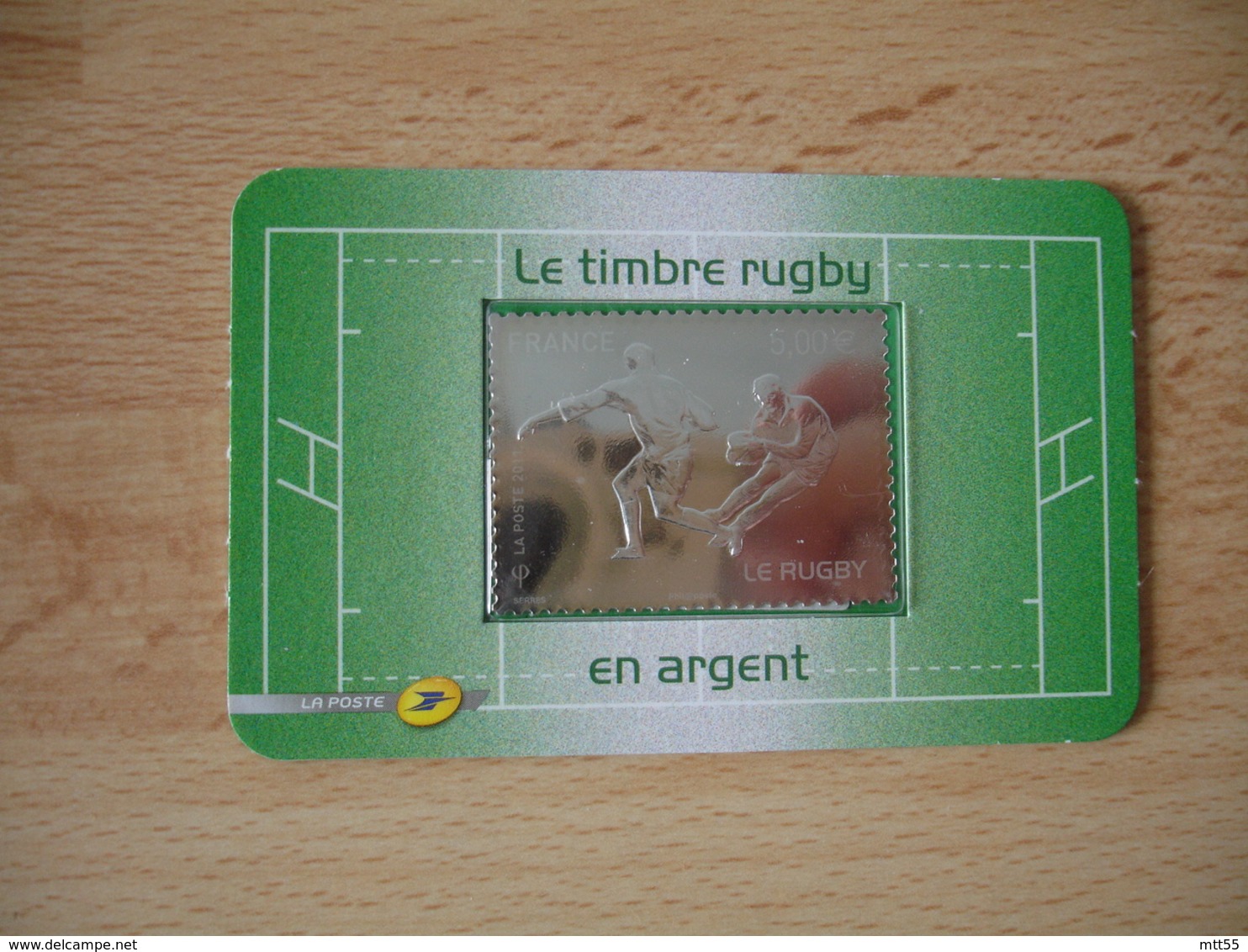 Timbre Argent Rugby - Ungebraucht