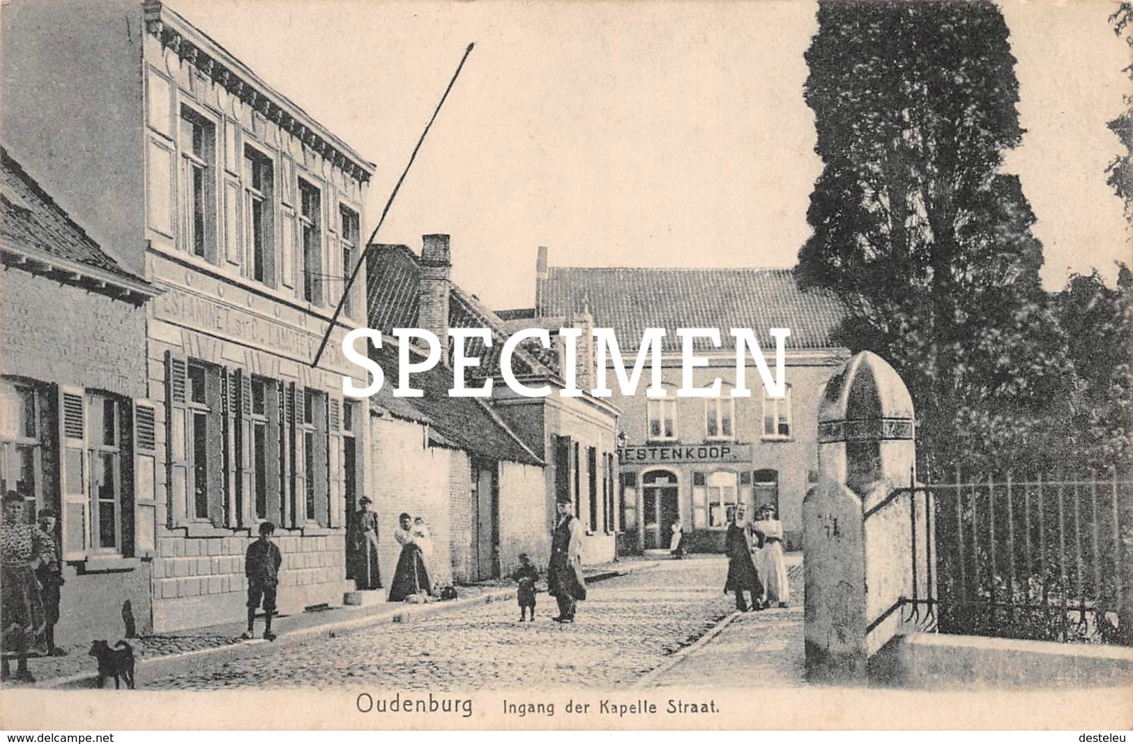 Ingang Der Kapelle Straat  - Oudenburg - Oudenburg