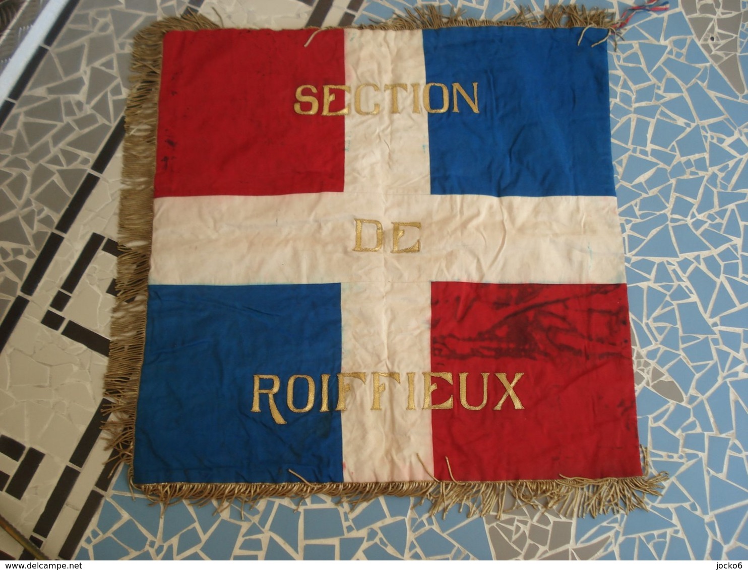 Drapeau  De La Légion Française Des Combattants  Ww2  1940 - Drapeaux