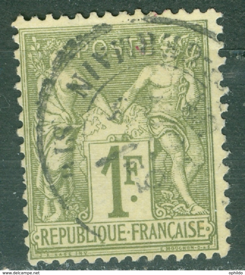 France  72  Ob  TB - 1876-1878 Sage (Tipo I)