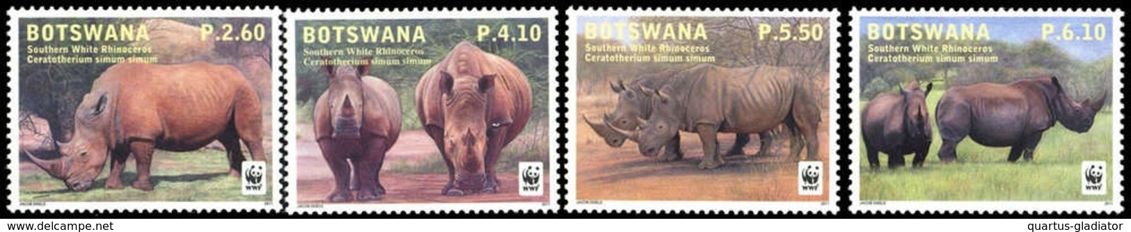 2011, Botswana, 953-56, ** - Botswana (1966-...)