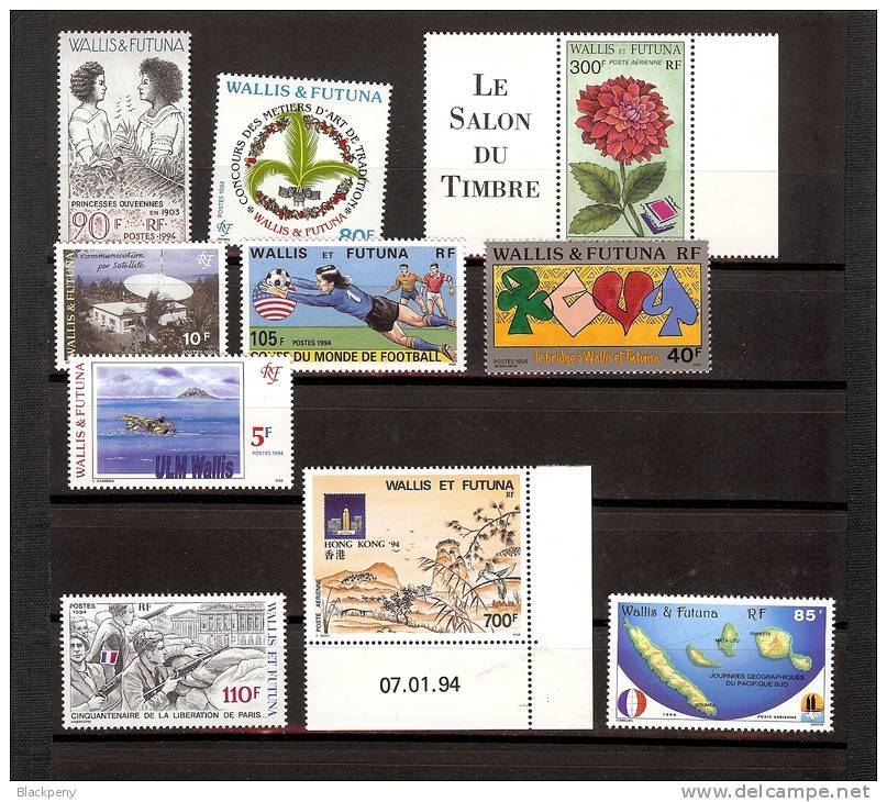 Wallis Et Futuna Neufs 1994 - Collections, Lots & Series