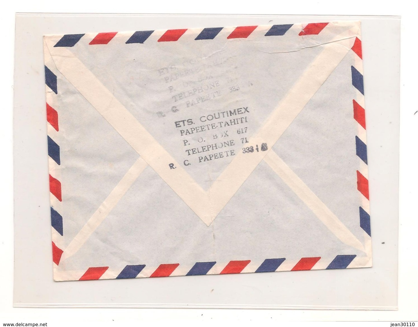 1964 ENVELOPPE PAR AVION    P.A. N° 7 - Lettres & Documents