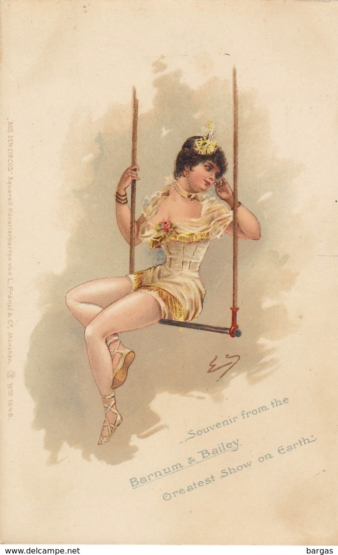 Carte Postale Cirque Barnum Et Bailey - Circus