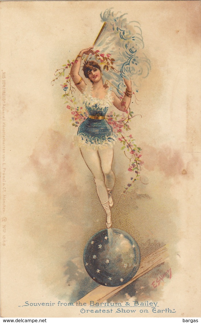 Carte Postale Cirque Barnum Et Bailey - Circus