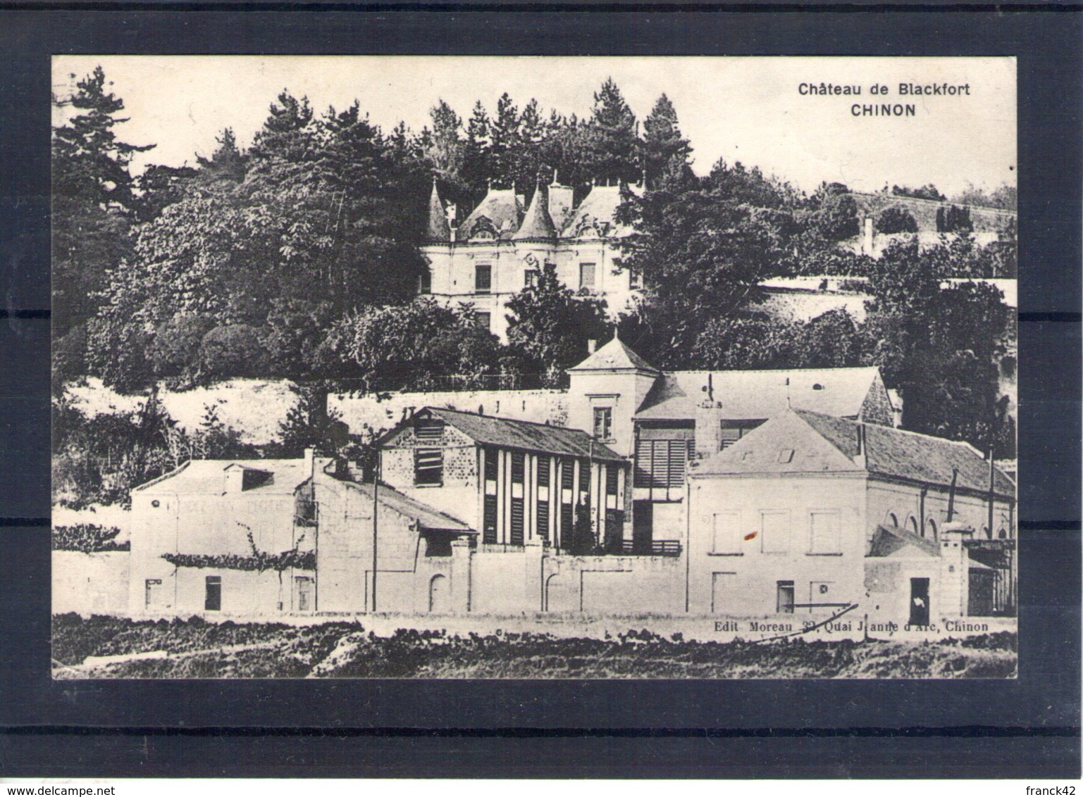 37. Chinon. Château De Blackfort - Chinon