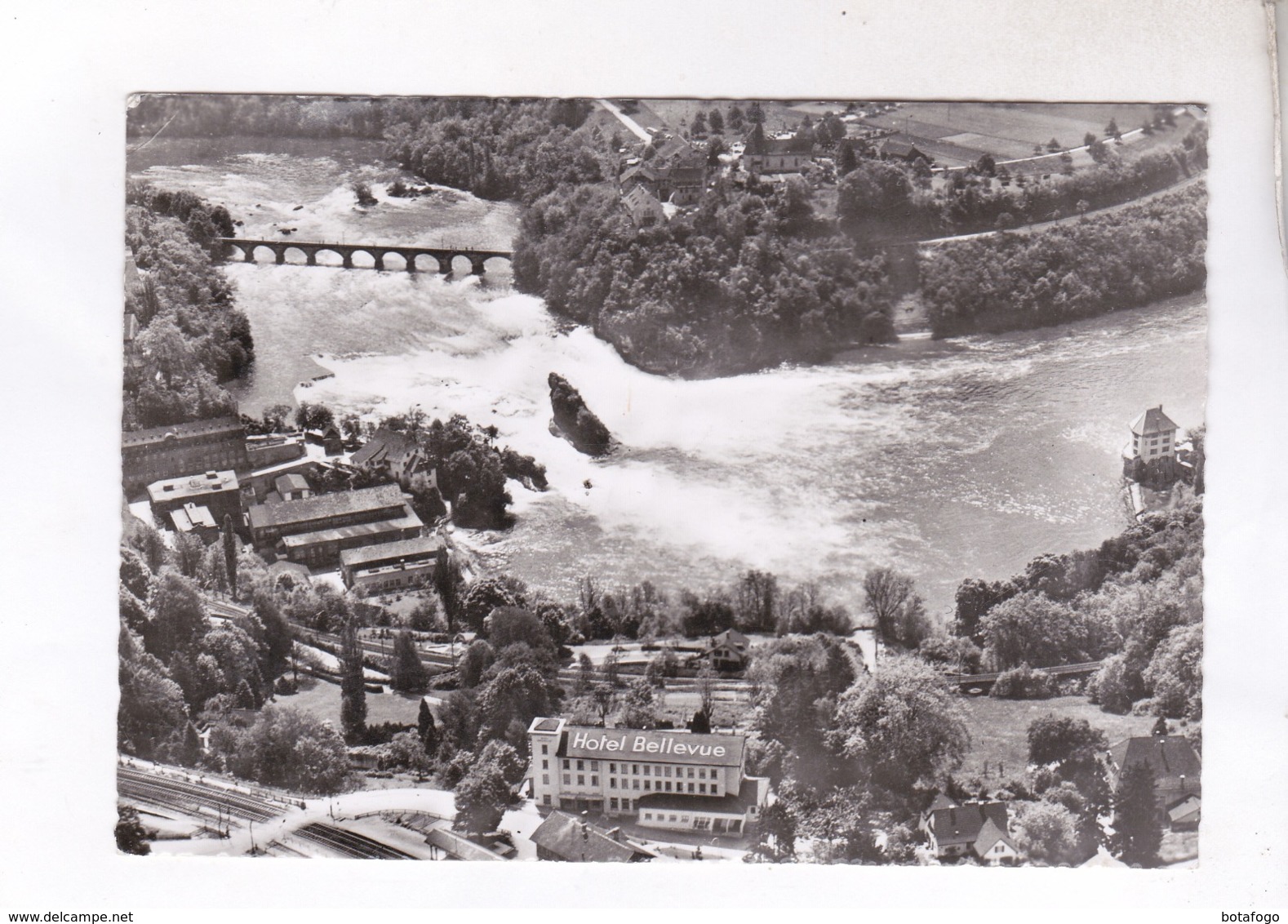 CPM PHOTO RHEINFALL, NEUHAUSEN, HOTEL BELLEVUE - Bellevue