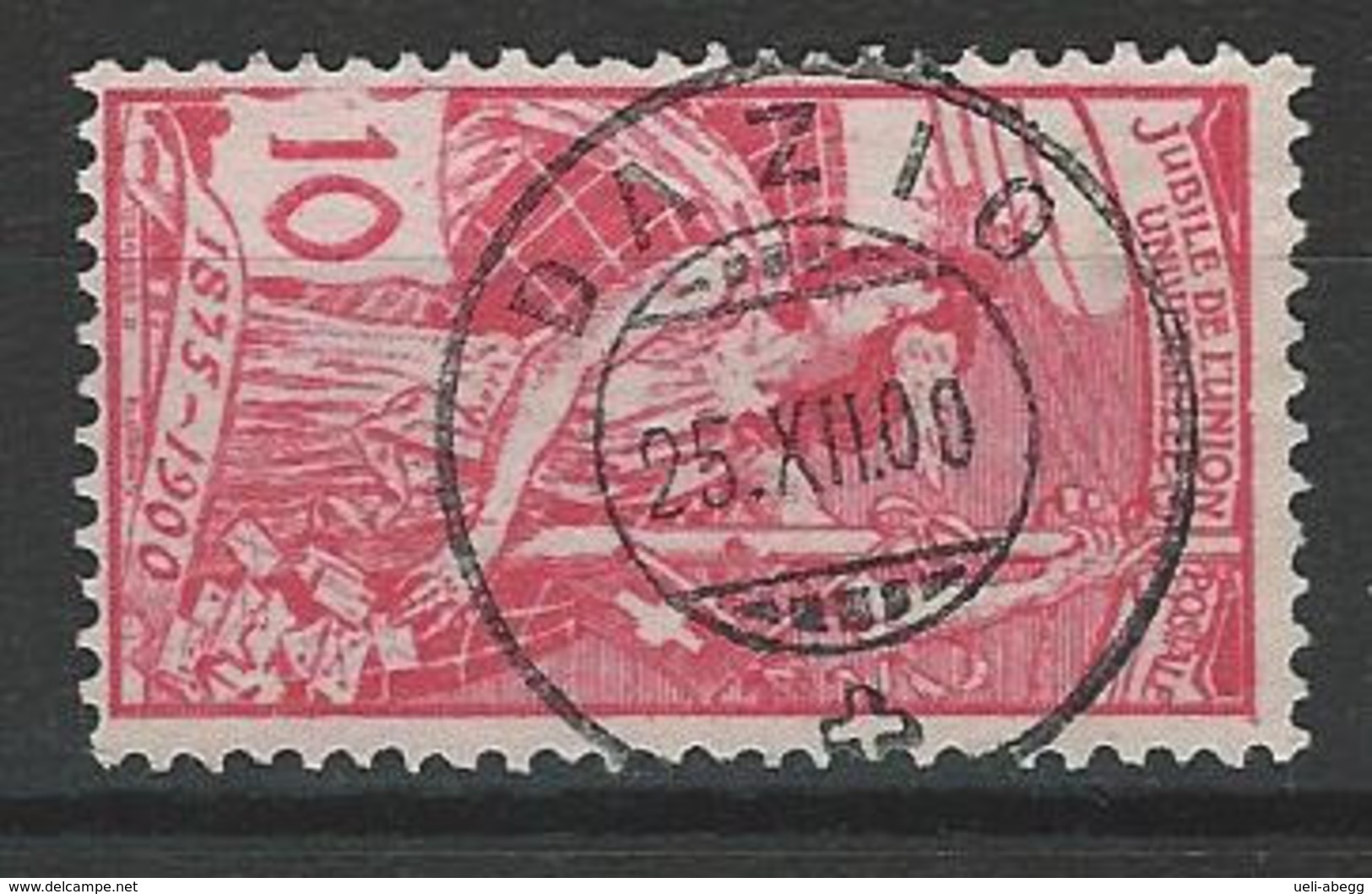 SBK 78B Mi 72 II  Stempel Dazio - Usati