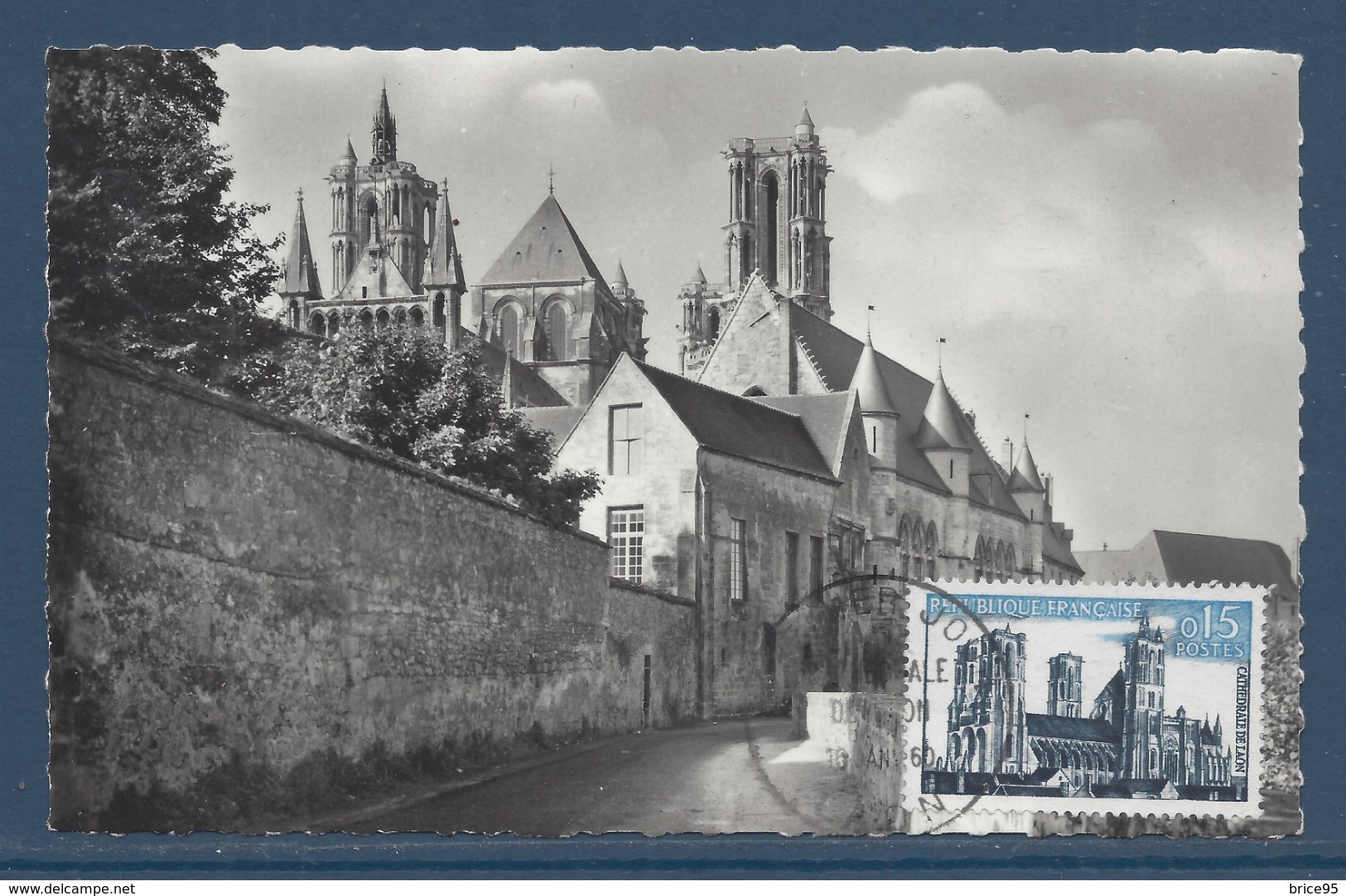 France - Carte Maximum - Cathédrale De Laon - 1960 - 1960-1969