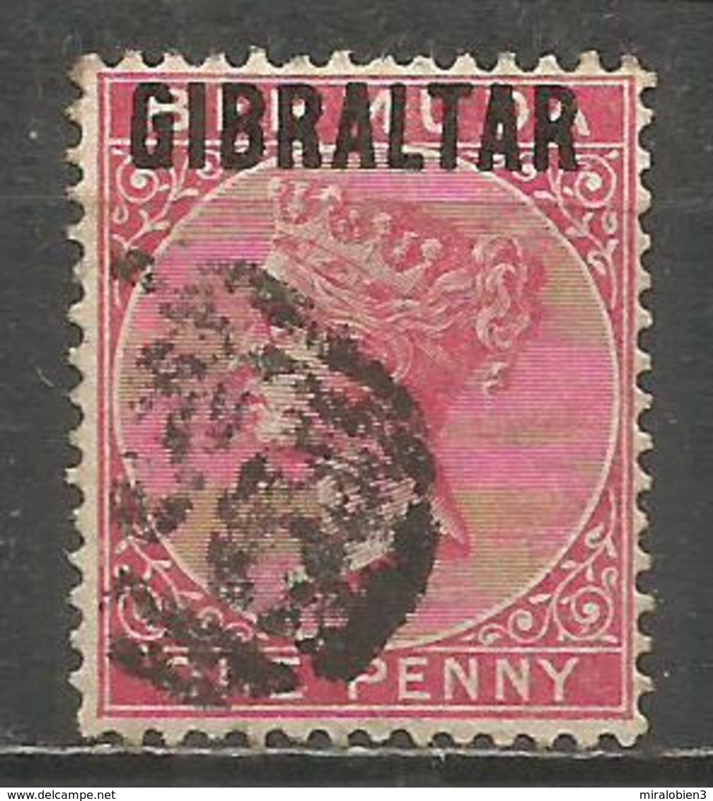 GIBRALTAR YVERT NUM. 2 USADO - Gibraltar