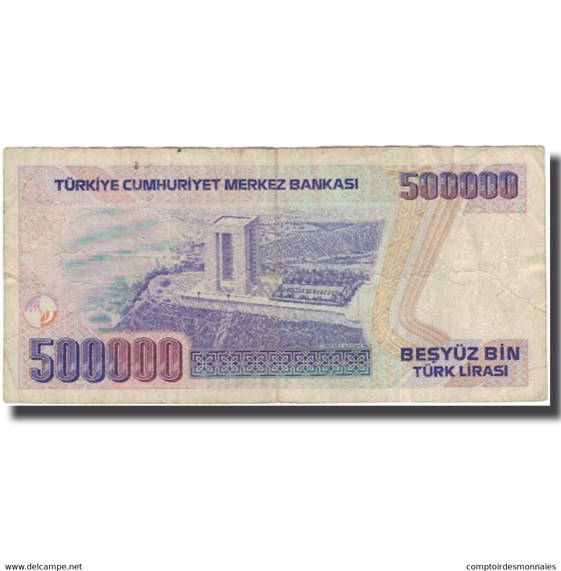 Billet, Turquie, 500,000 Lira, 1970, KM:208, TB - Turchia