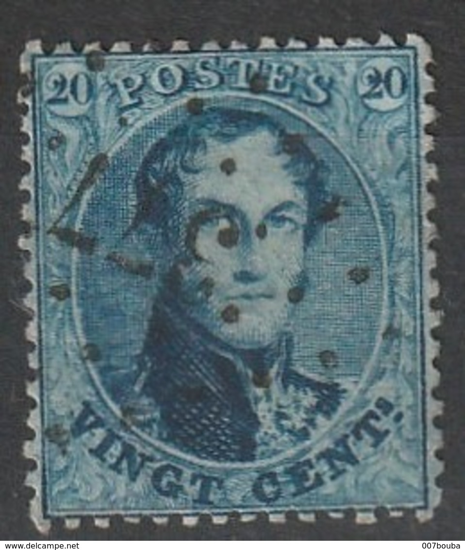 COB N° 14 - Obl. L377  Vieux-Dieu - 1863-1864 Medaillons (13/16)