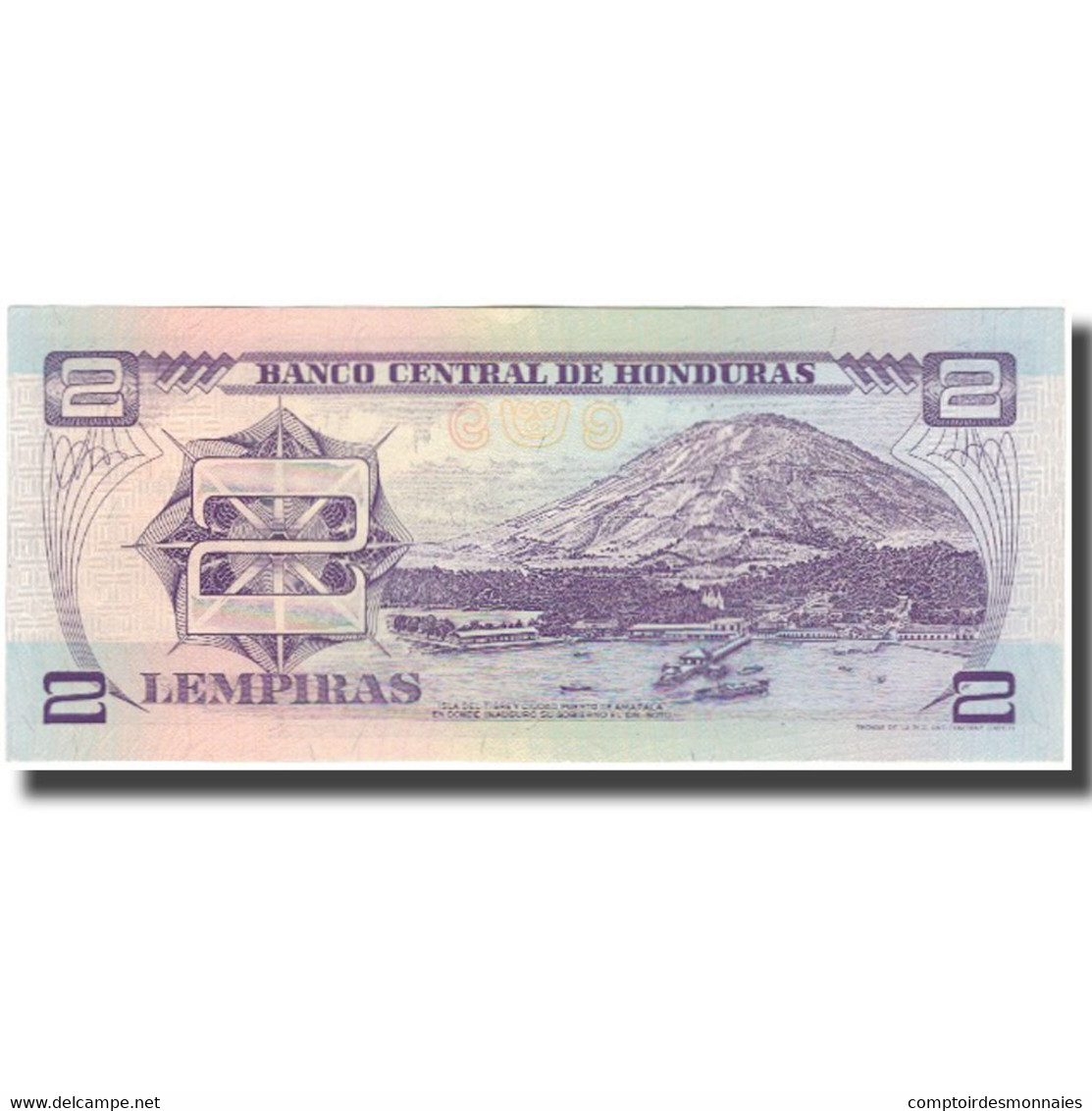 Billet, Honduras, 2 Lempiras, 1993-02-25, KM:72b, SUP - Honduras