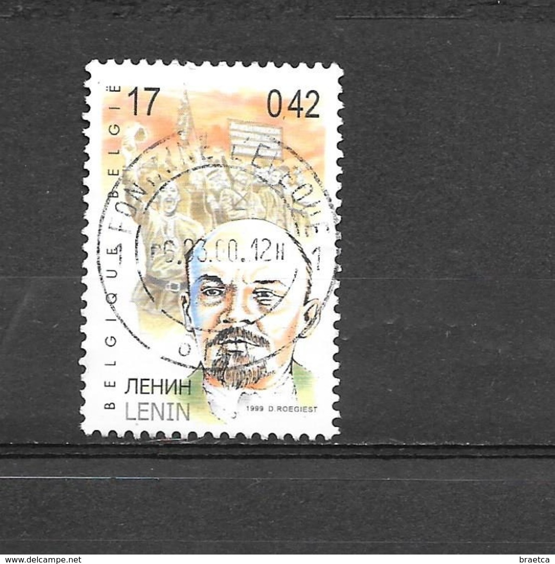 COB 2864 - Le Tour Du 20eme Siècle - Vladimir Lenin - 1999 - Du BL83 - Used Stamps