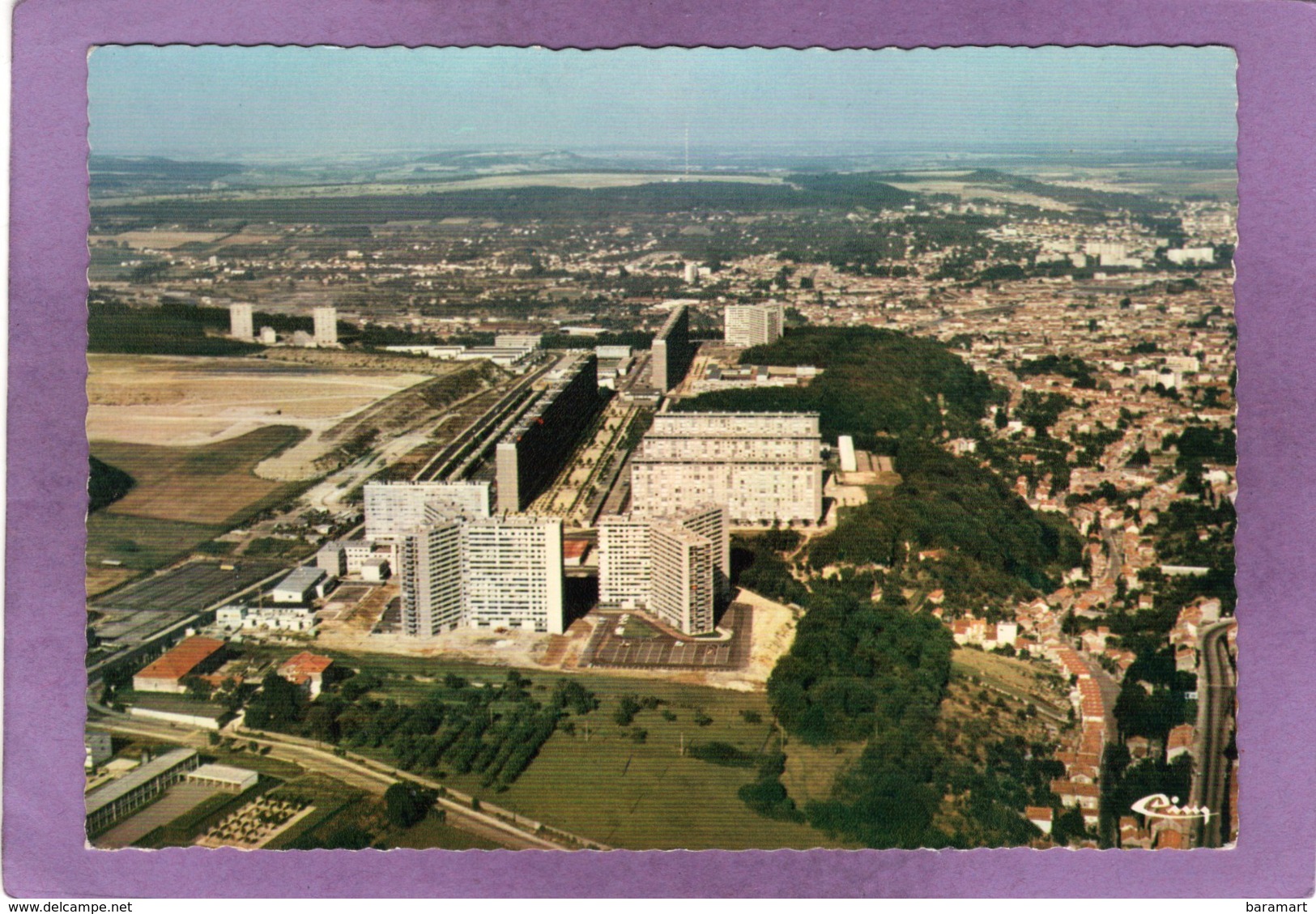 54 NANCY Vue D'ensemble Aérienne Haut Du Lièvre - Nancy