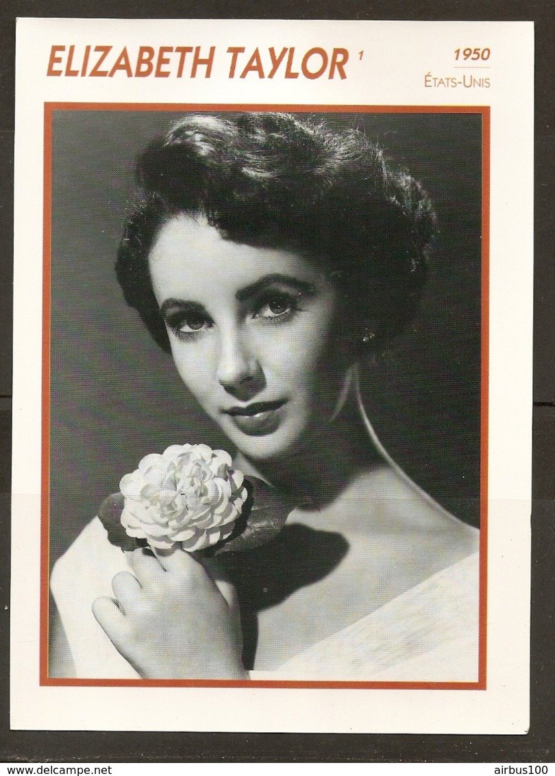 PORTRAIT DE STAR 1950 ÉTATS UNIS USA - ACTRICE ELIZABETH TAYLOR - UNITED STATES USA ACTRESS CINEMA FILM PHOTO - Fotos