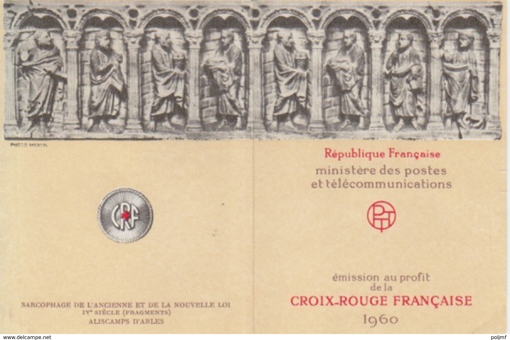 Carnet Croix Rouge 1960 (N° 1278 Charité De St Martin, 1279 St Martin), Neuf Sans Traces - Croix Rouge