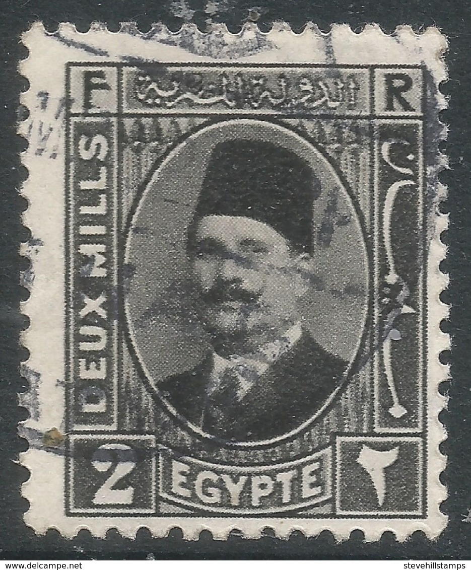 Egypt. 1927 King Fuad I. 2m Used. SG 149 - Used Stamps