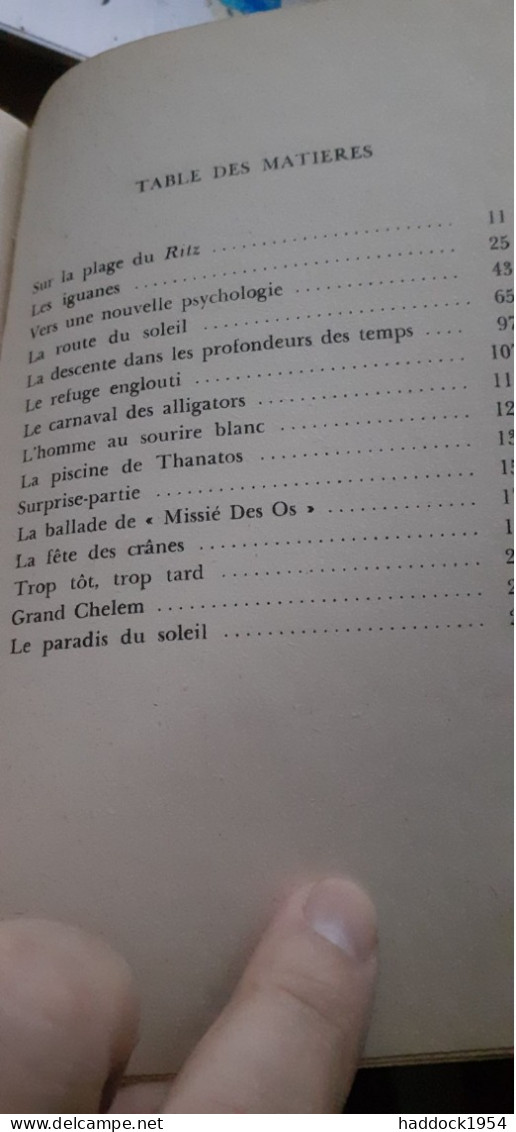 Le Monde Englouti J.G. BALLARD éditions Denoël 1964 - Présence Du Futur