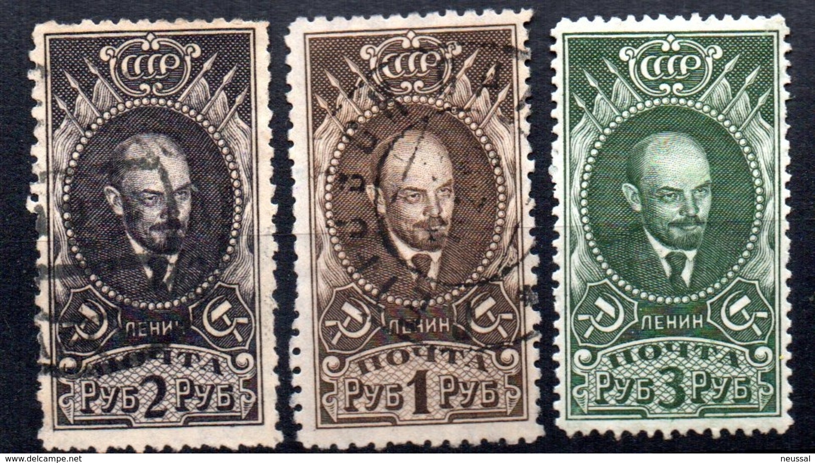 Serie Nº 354/6 Rusia - Used Stamps